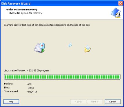 Disk Recovery Wizard