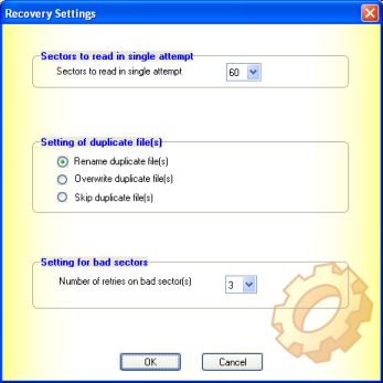 Nucleus Recovery Settings